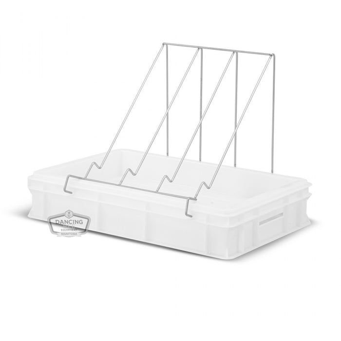 Lyson | Plastic Uncapping Tank with Strainer & Frame | 100 mm