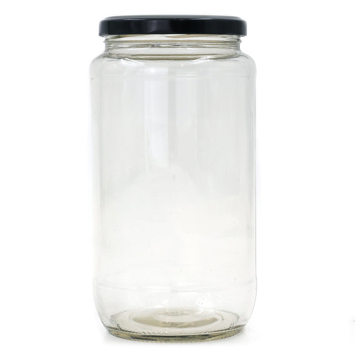 Glass Jar | Cylinder | 1 Litre - SPECIAL ORDER ONLY