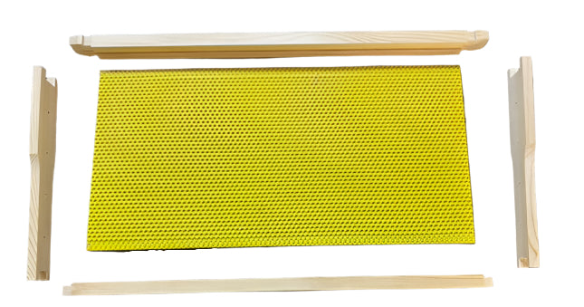 Wooden Frames | Unassembled | DEEP | Select Grade | Box of 100 | Honey Max