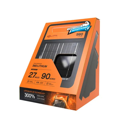 S60 Lithium Solar Fence Energizer | Gallagher