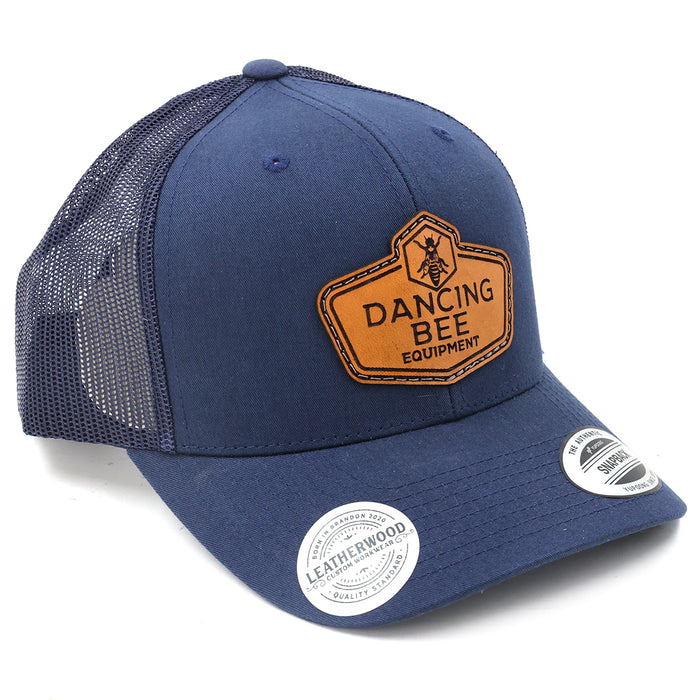 Dancing Bee Equipment | Leather Patch Trucker Hat