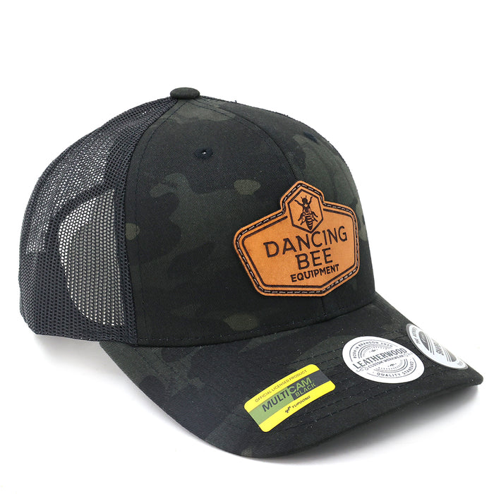 Dancing Bee Equipment | Leather Patch Trucker Hat