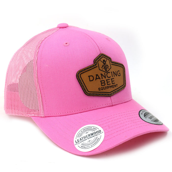 Dancing Bee Equipment | Leather Patch Trucker Hat