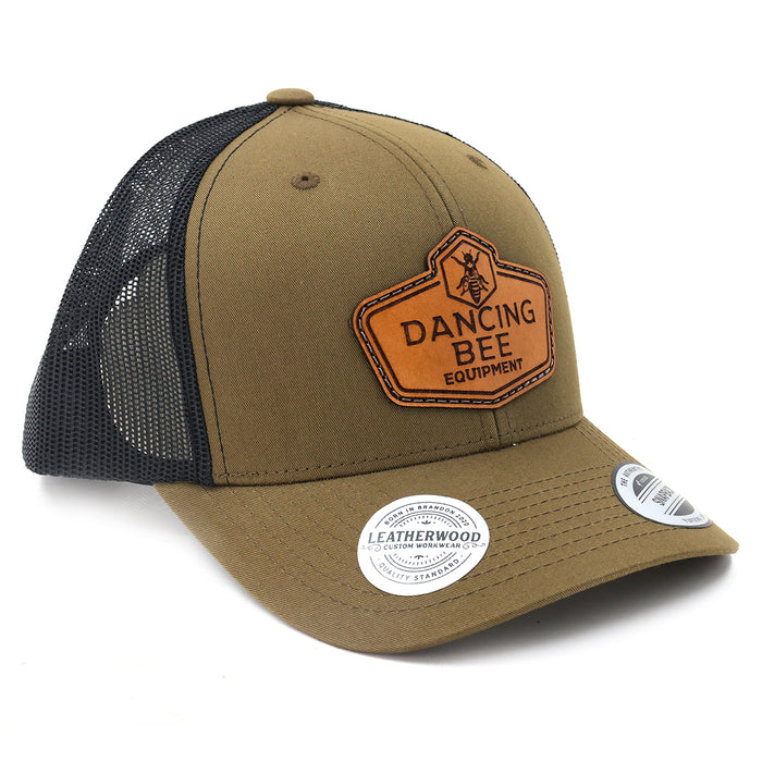 Dancing Bee Equipment | Leather Patch Trucker Hat