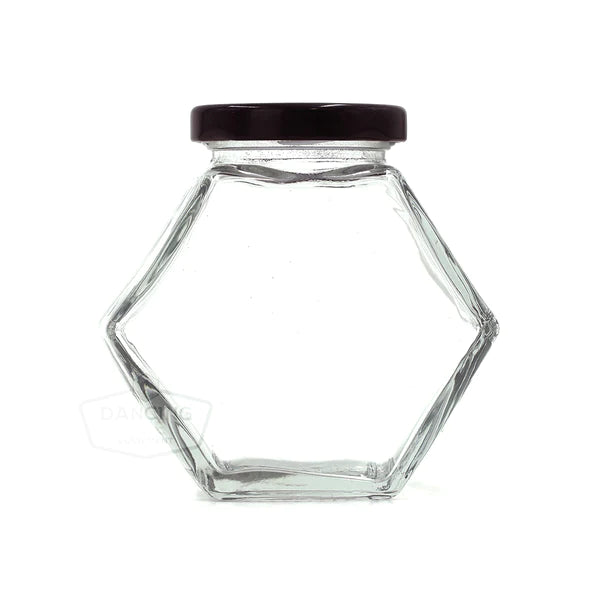Glass Jar | Hexagon | 250 g | 180 ml
