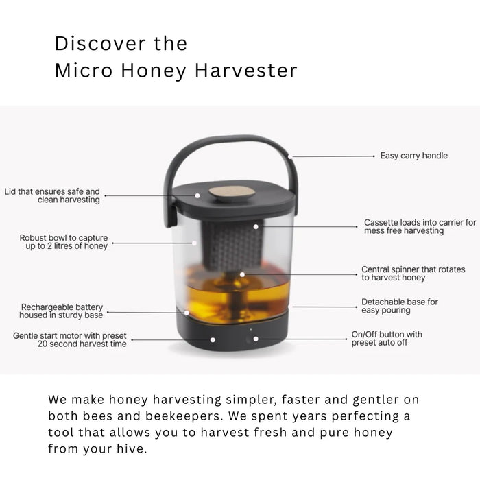 Micro Honey Harvester with 5 Frames | HiveKeepers