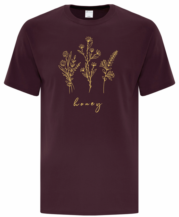 Honey T-Shirt | Maroon | Dancing Bee Equipment
