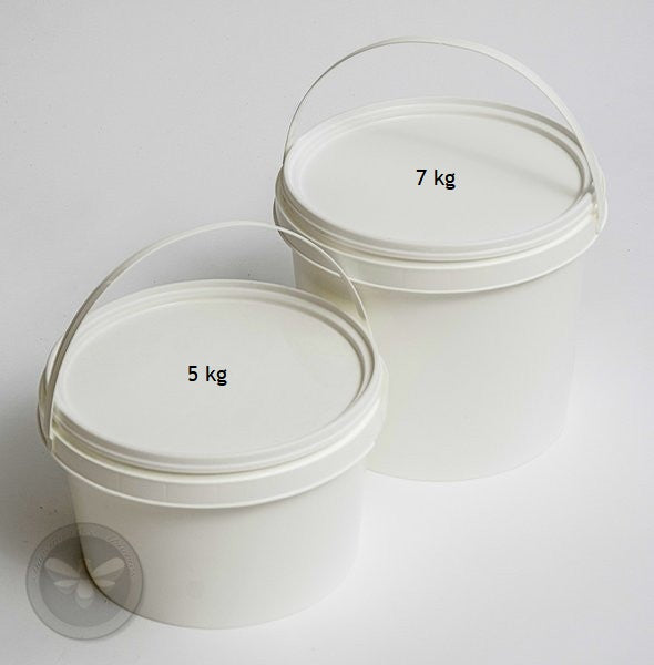 Plastic Pail | 5 kg - Tight fitting lids