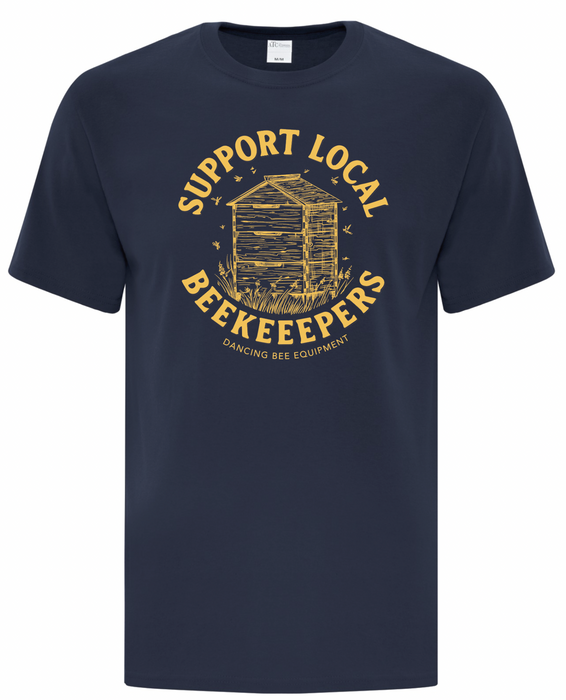 Support Local Beekeepers T-Shirt | Dancing Bee Equipment