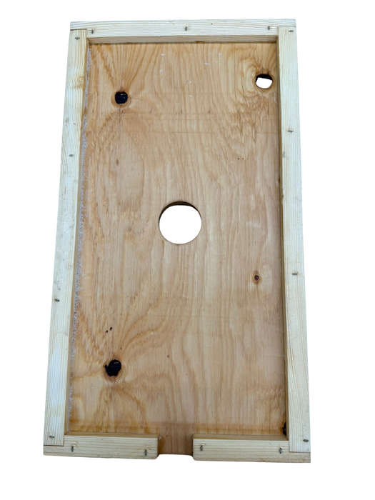 Inner Cover | 6-Frame Nuc | Wooden | Wax-Dipped | Dancing Bee Equipment