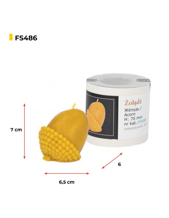 Lyson | Acorn Candle Mould