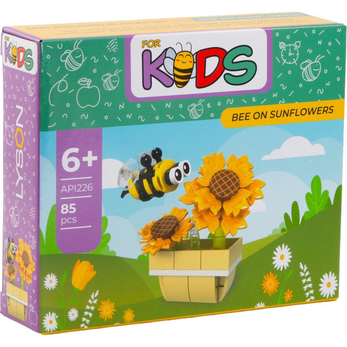 Building Block Set | Bee on Sunflowers | Lyson - PRE-ORDER