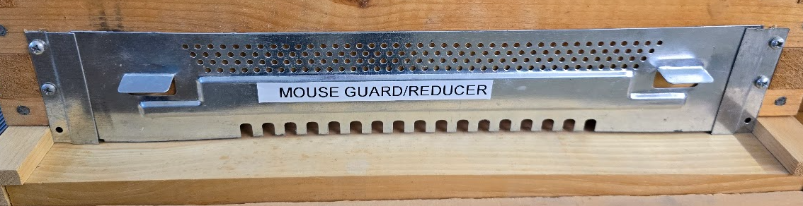 Metal Entrance Reducer and Mouse Guard