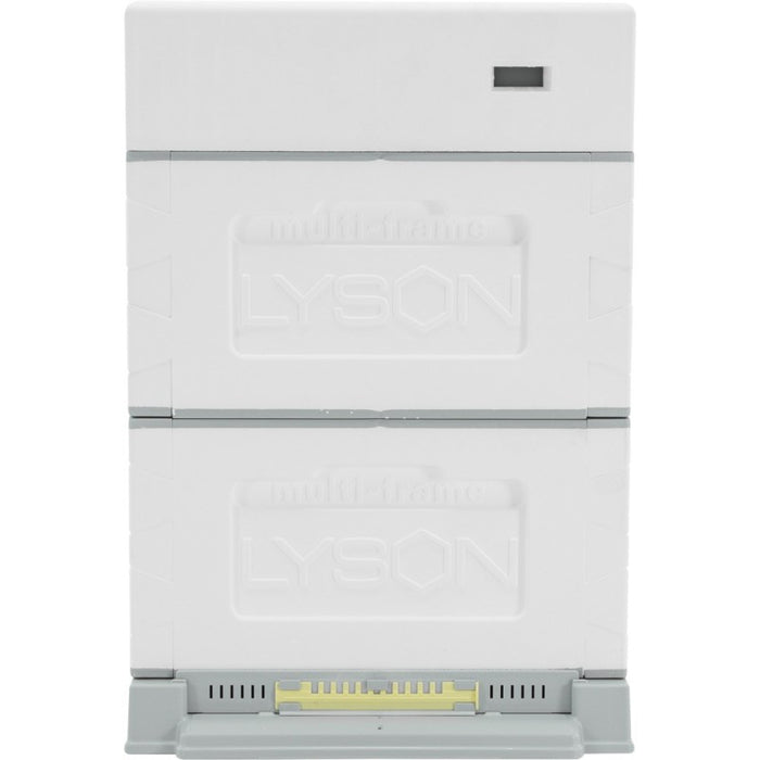 Polystyrene Hive Kit | Unpainted | Low Roof | Multi-Frame | Lyson