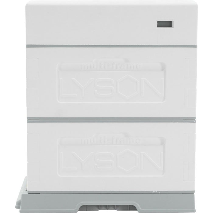 Polystyrene Hive Kit | Unpainted | Low Roof | Multi-Frame | Lyson
