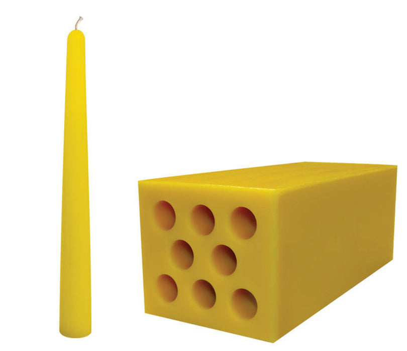 10" Taper Candle Mould | Set of 8