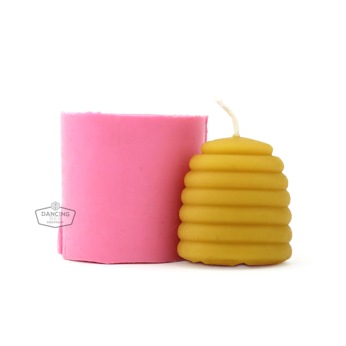 Bee Hive Tealight Candle Mould | 1.6" x 1.7"