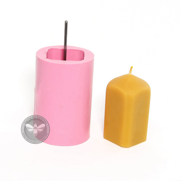 Square Pillar Candle Mould | 1.8" x 3"