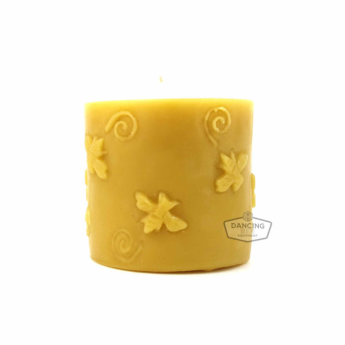 Bee Cylinder Candle Mould | 3x3