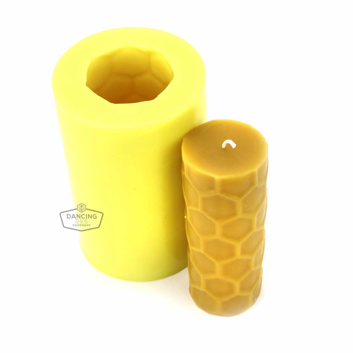 6" Hex Cylinder Candle Mould