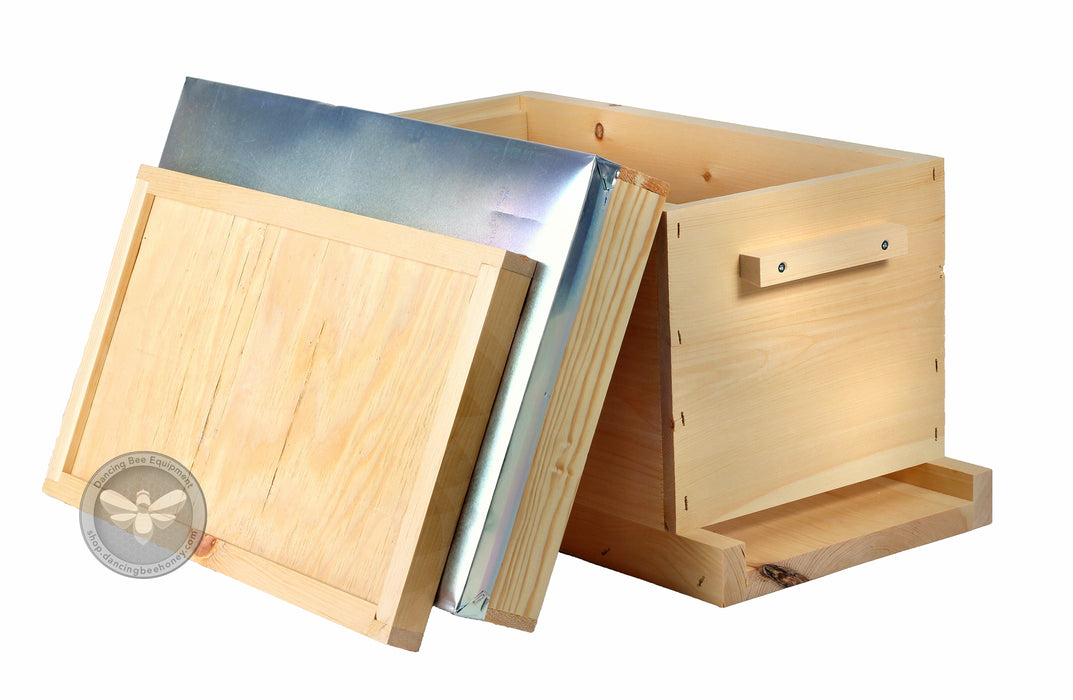 5-Frame Wooden Feeder Nuc Box
