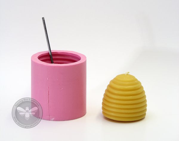Beehive Skep Candle Mould | 2.5" x 2.5"