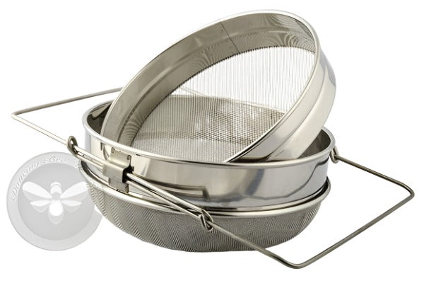 Double Filter Sieve - Stainless Steel